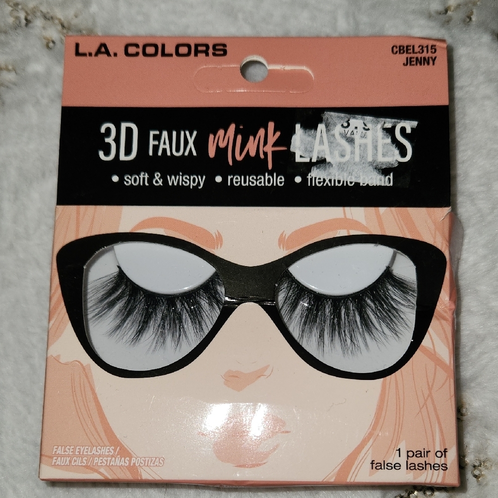 L.A. Colors 3D Faux Mink Lashes - Jenny